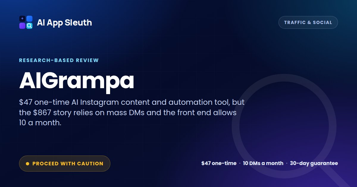 AIGrampa Review — Is It Worth It?