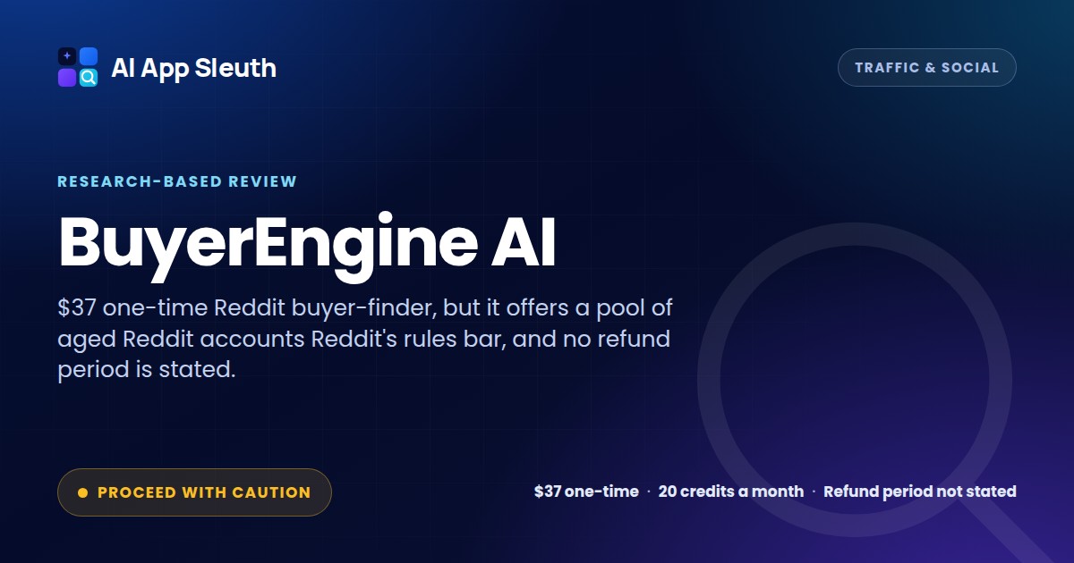 BuyerEngine AI Review — Is It Worth It?